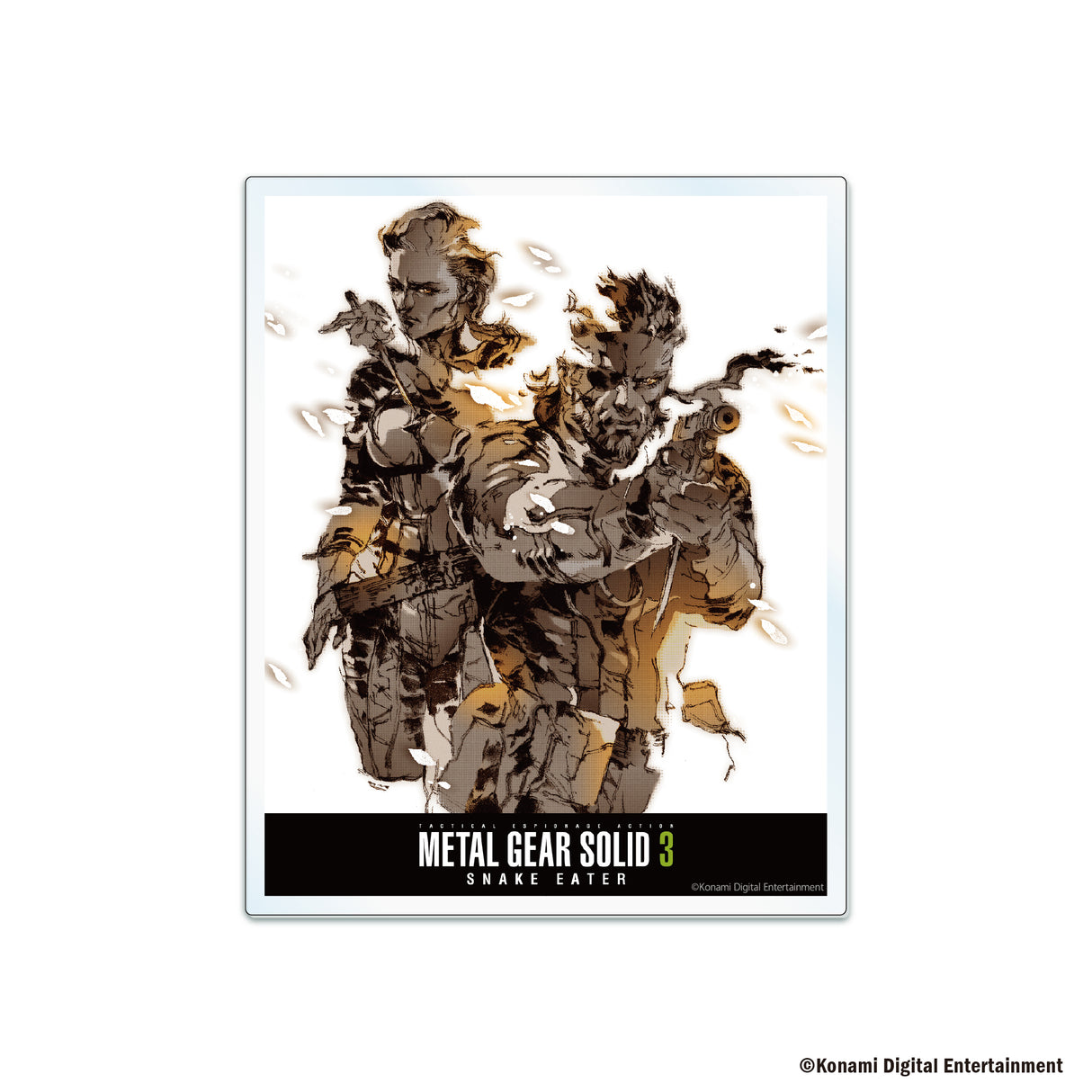METAL GEAR SOLID 3 SNAKE EATER アクリルブロック