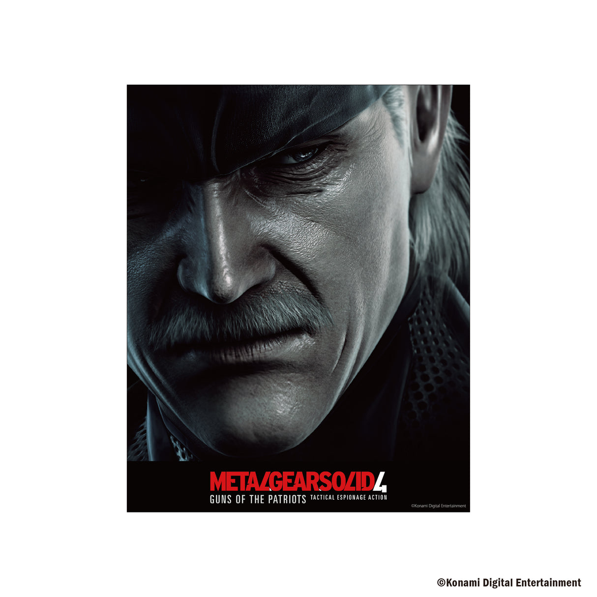 「METAL GEAR SOLID」シリーズ ダイカットステッカーA