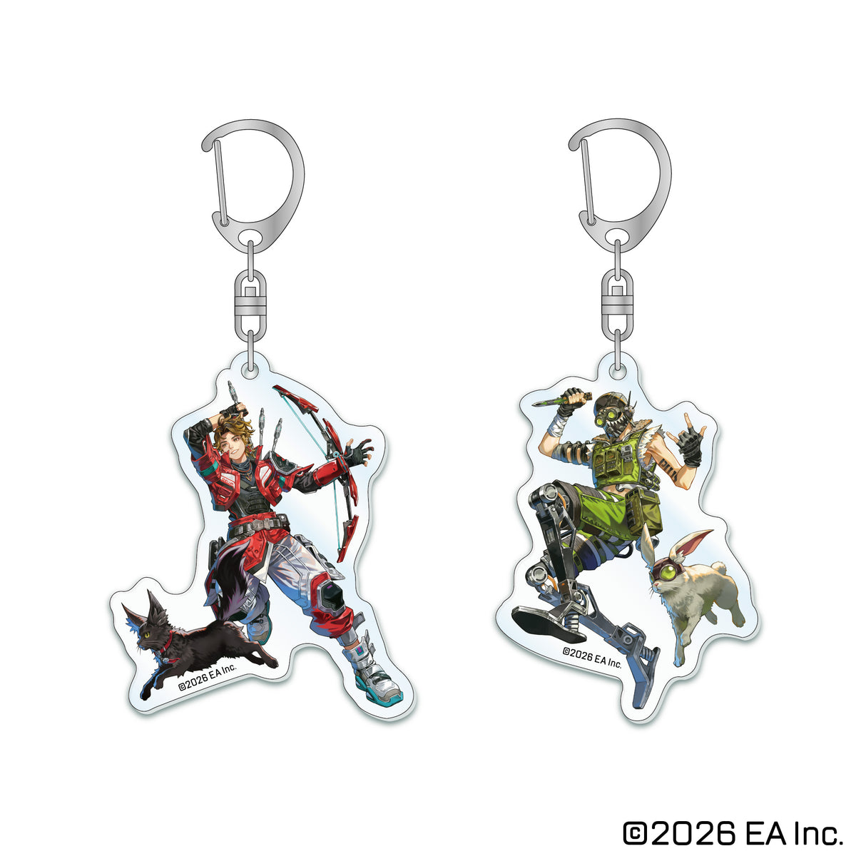 【予約商品】Apex Legends Amigo&Amico アクリルキーホルダー(スパロー/オクタン)