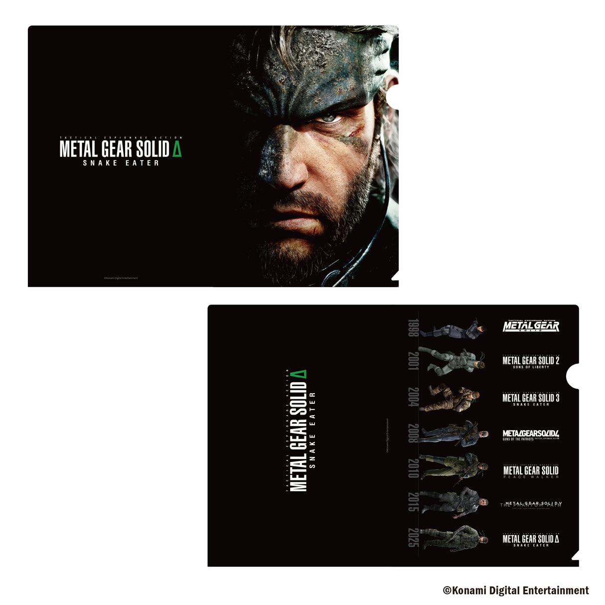 METAL GEAR SOLID Δ: SNAKE EATER クリアファイルセット