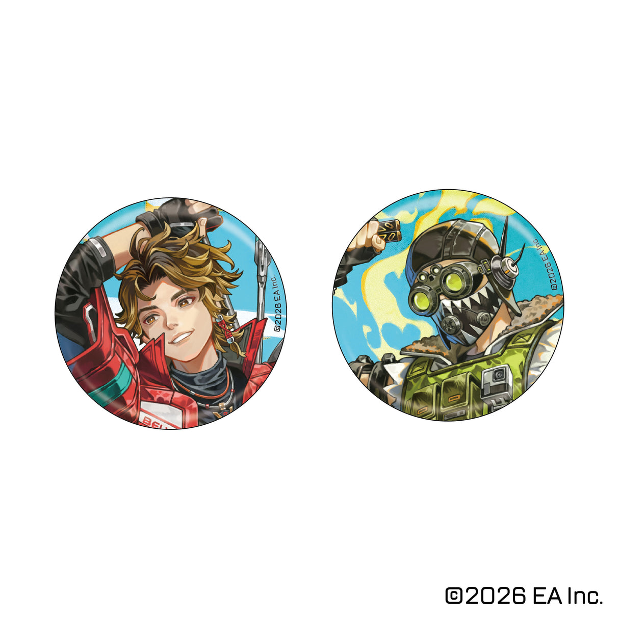 【予約商品】Apex Legends Amigo&Amico 缶バッジ