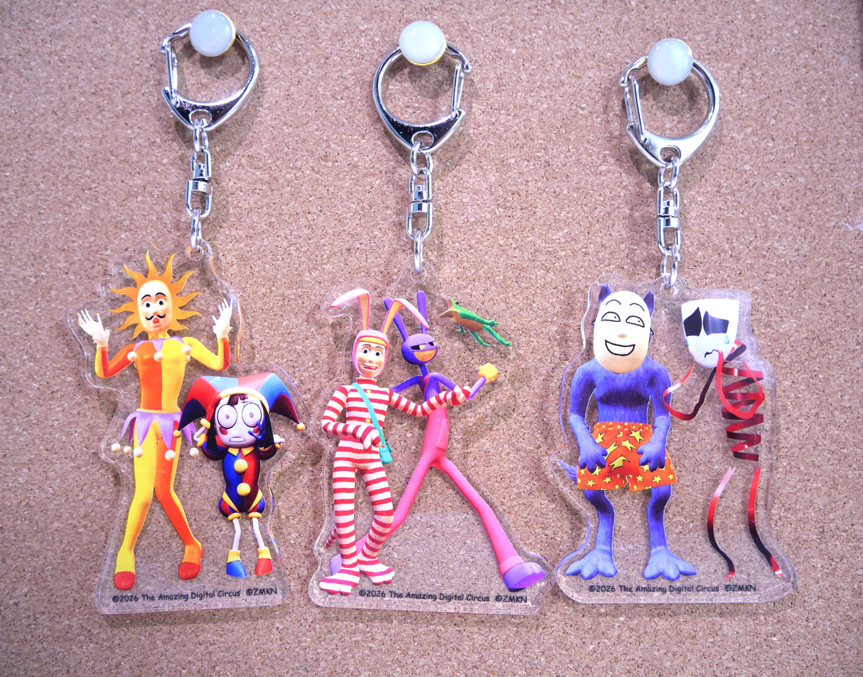 【予約商品】アメイジングデジタルサーカス×POPEE the ぱフォーマー トレーディングアクリルキーホルダー(全6種)