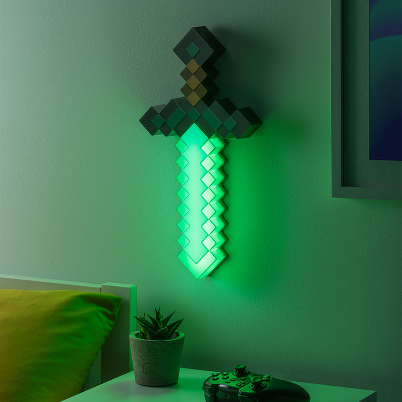 マインクラフト ダイヤモンドの剣ルームライト