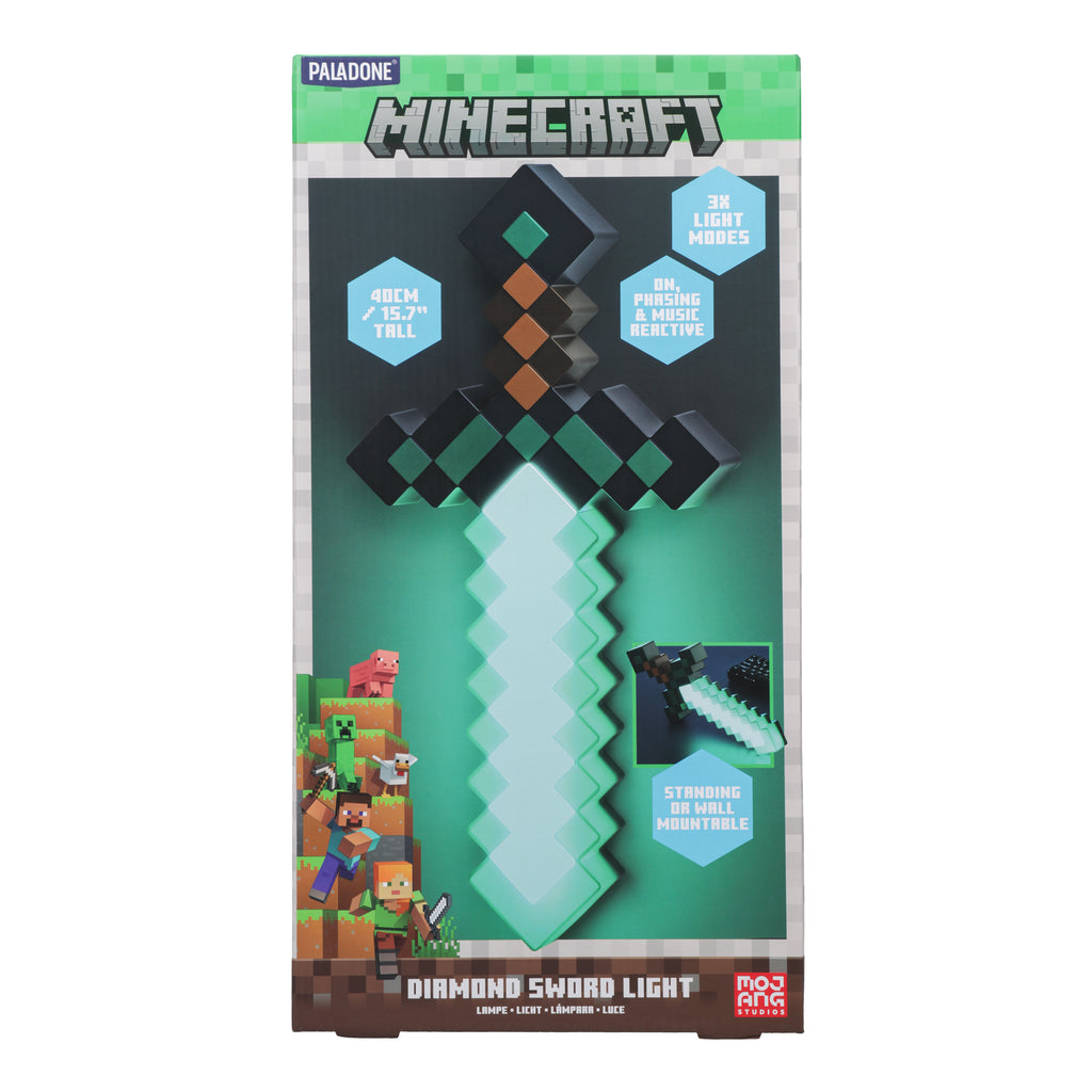 【予約商品】マインクラフト ダイヤモンドの剣ルームライト