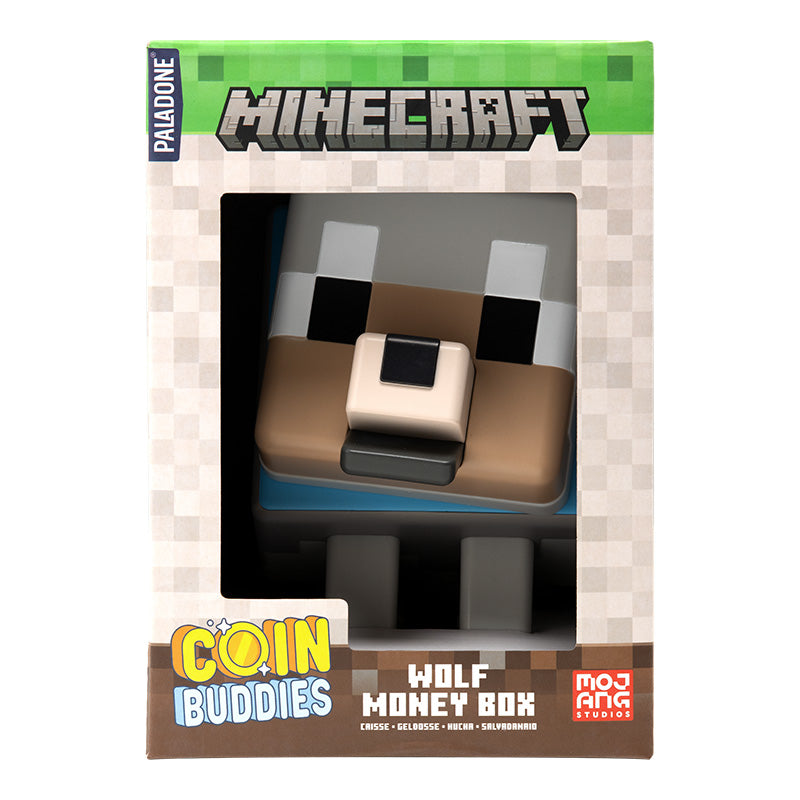マインクラフト オオカミ貯金箱