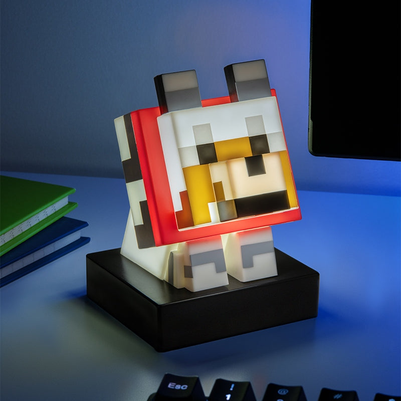 マインクラフト フィギュアライト(オオカミ)