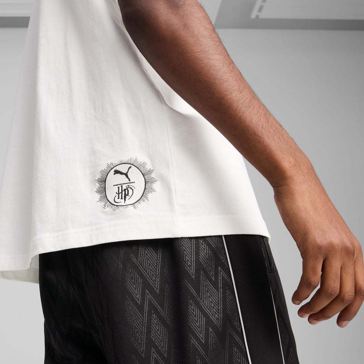 ユニセックス PUMA x ハリーポッター オーバーサイズ 半袖 Tシャツ PUMA White