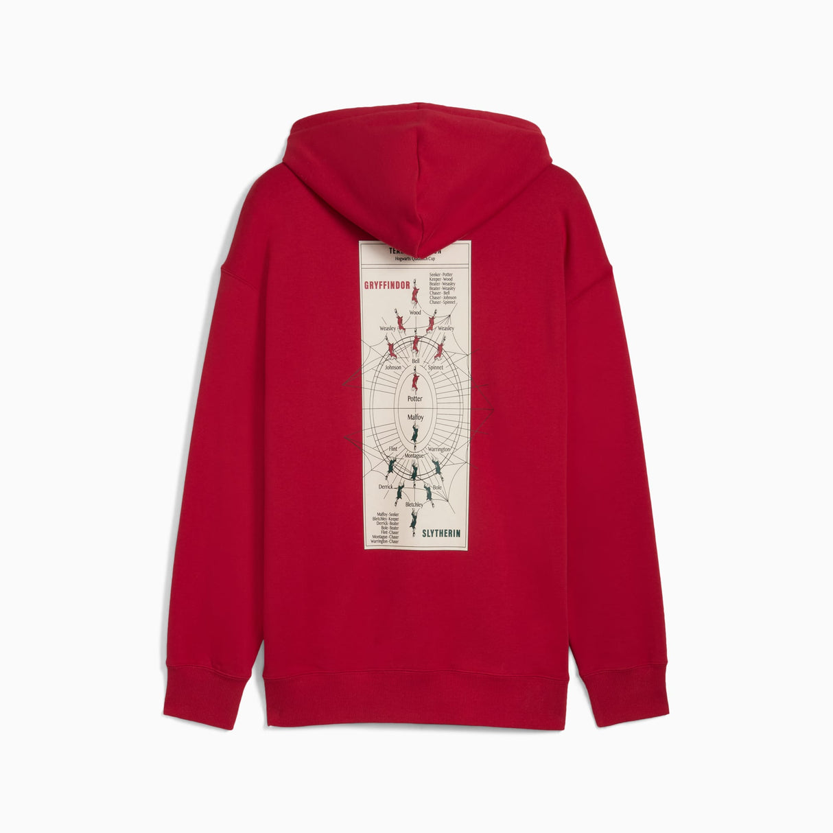 ユニセックス PUMA x ハリーポッター リラックス グラフィック フーディ Dark Crimson