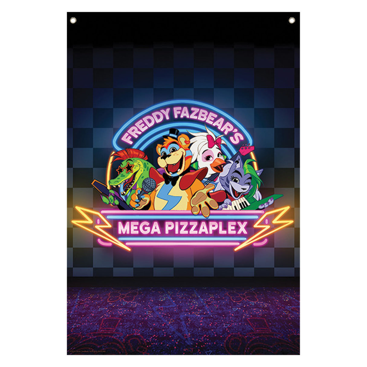 Five Nights at Freddy's Mega Pizzaplex タペストリー