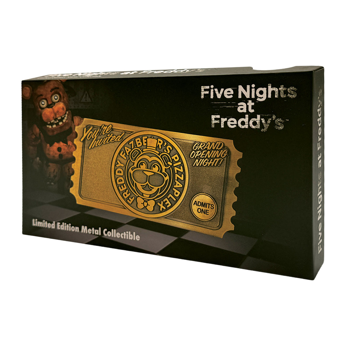 【予約商品】Five Nights at Freddy's ピザプレックス オープニングナイト チケット(シリアルナンバー入り)