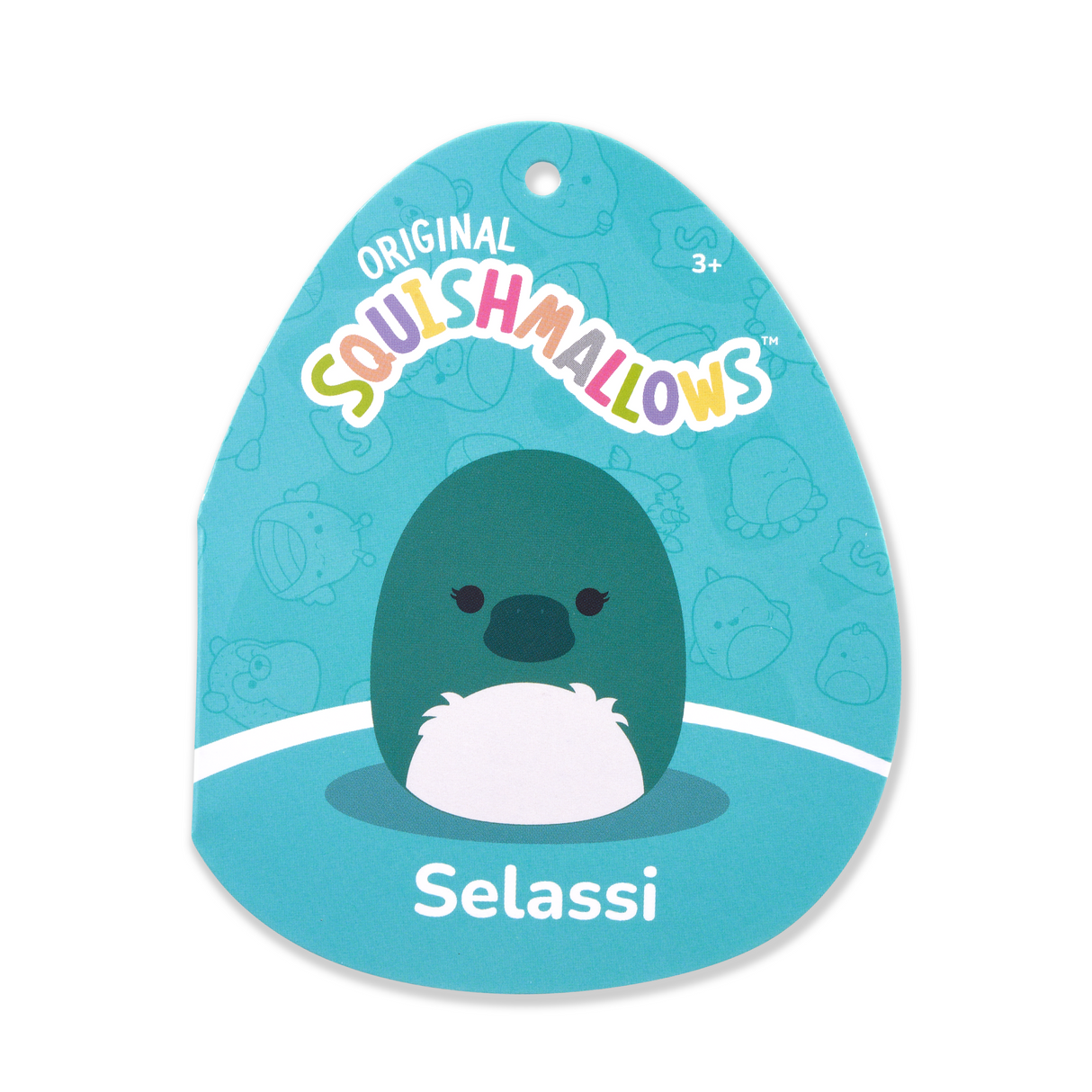 Squishmallows 3.5インチぬいぐるみキーホルダー (Selassi/セラッシ)