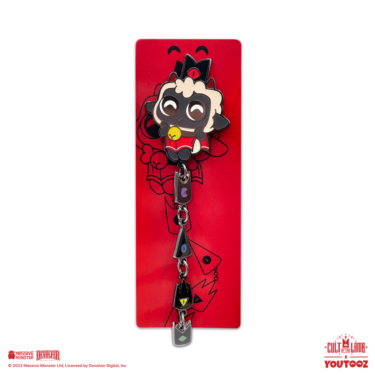 Youtooz Cult of the Lamb ビショップ・スレイヤー ピン