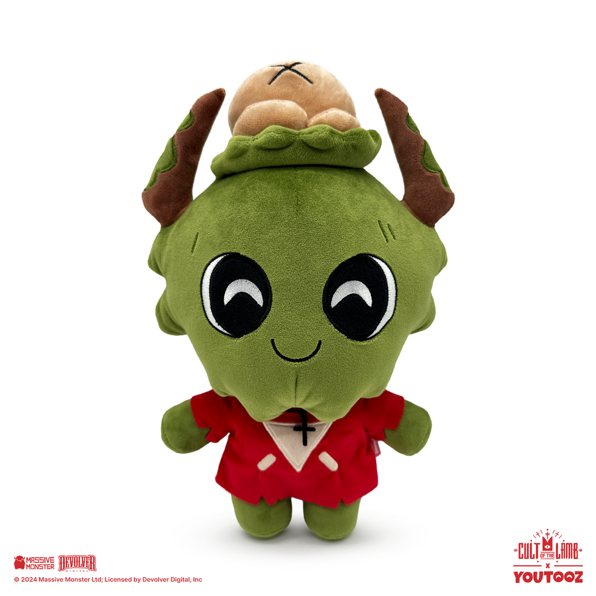 Youtooz Cult of the Lamb ぬいぐるみ (アムドゥシアス)