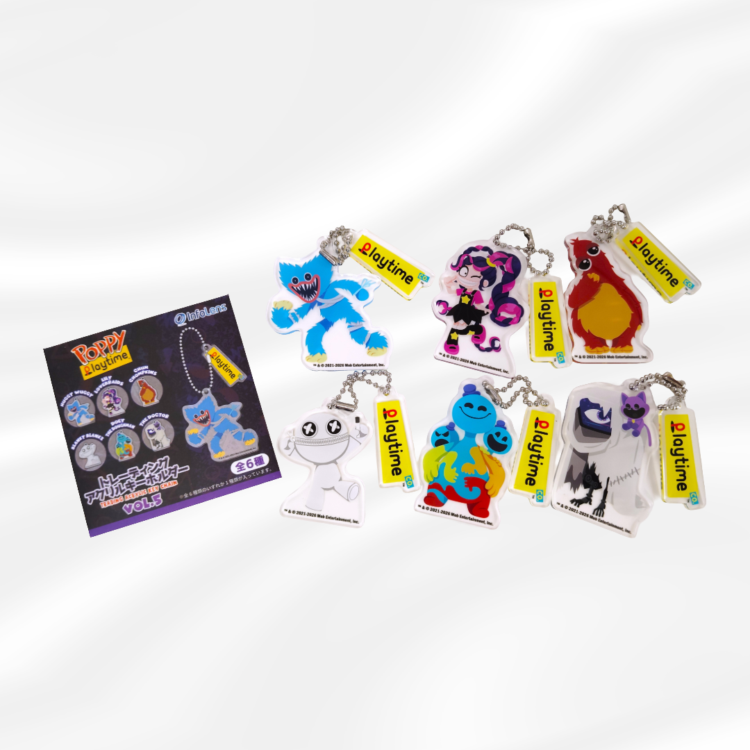 【7月中旬頃入荷予定・予約商品】Poppy Playtime トレーディングアクリルキーホルダーvol.5(Chapter5)(全6種)