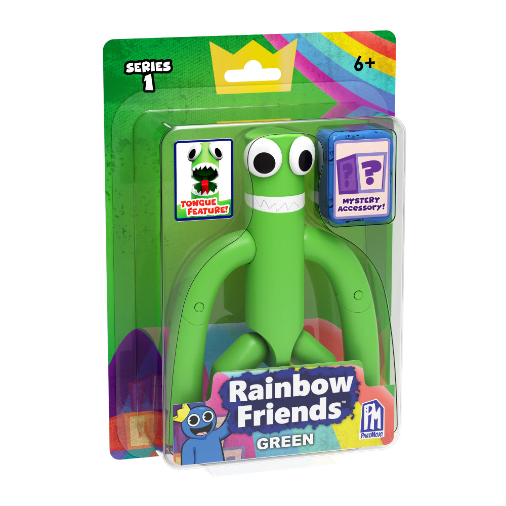 Rainbow Friends アクションフィギュア 緑(グリーン)