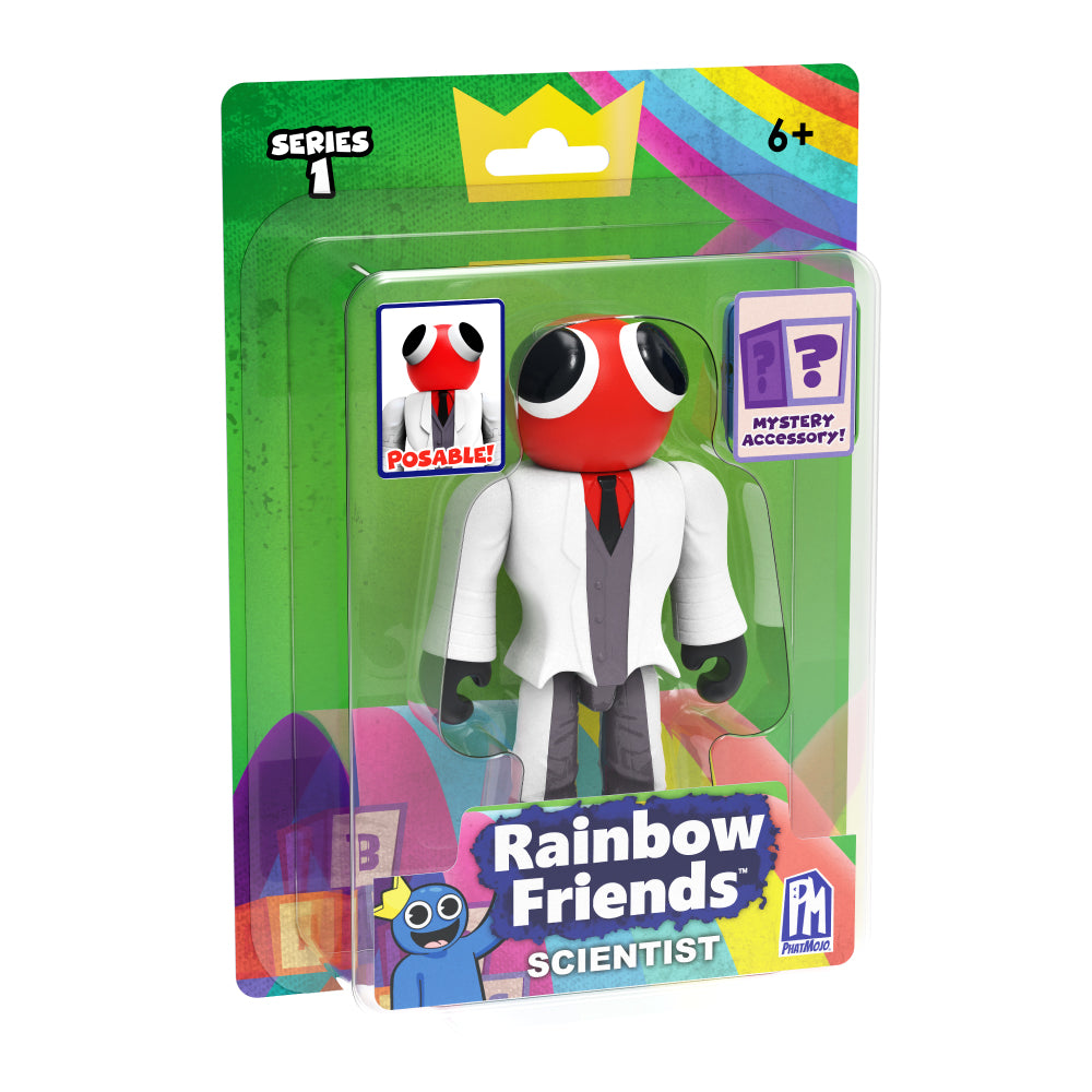 Rainbow Friends アクションフィギュア 赤(サイエンティスト)
