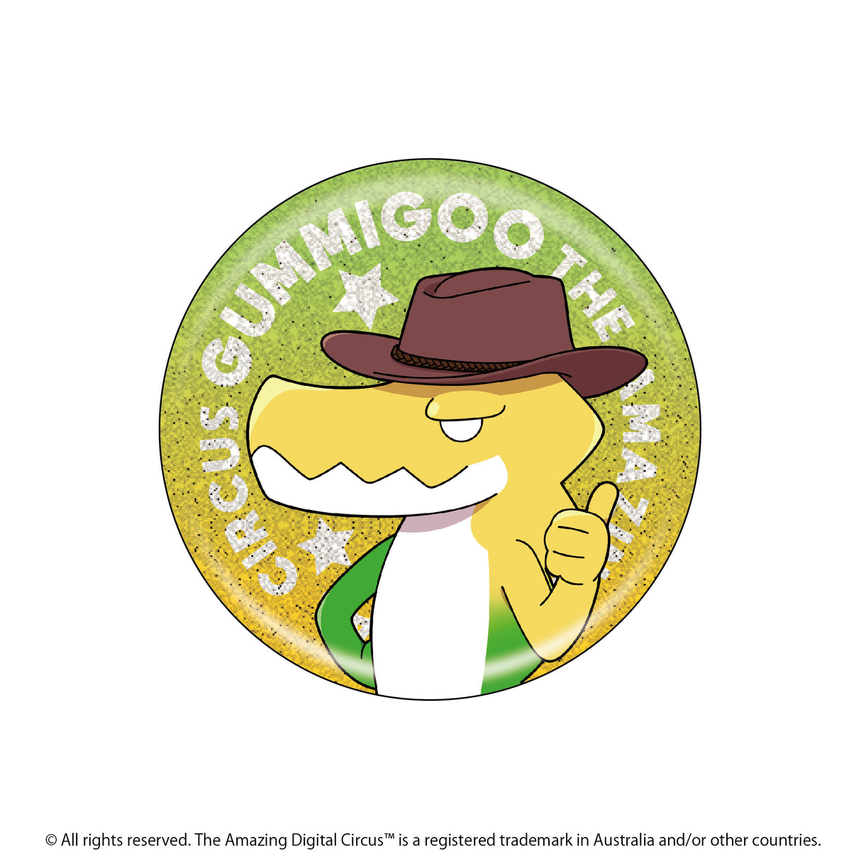 アメイジングデジタルサーカス トレーディングきらきら缶バッジ