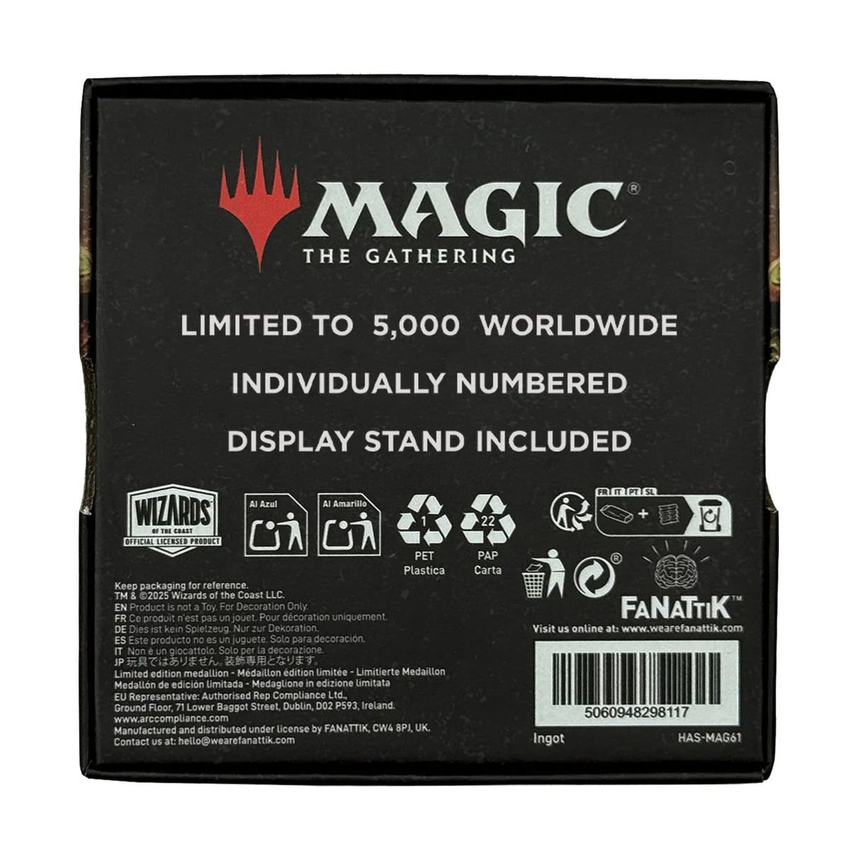 【予約商品】Magic: The Gathering ギルドのタブレットメダリオン(シリアルナンバー入り)