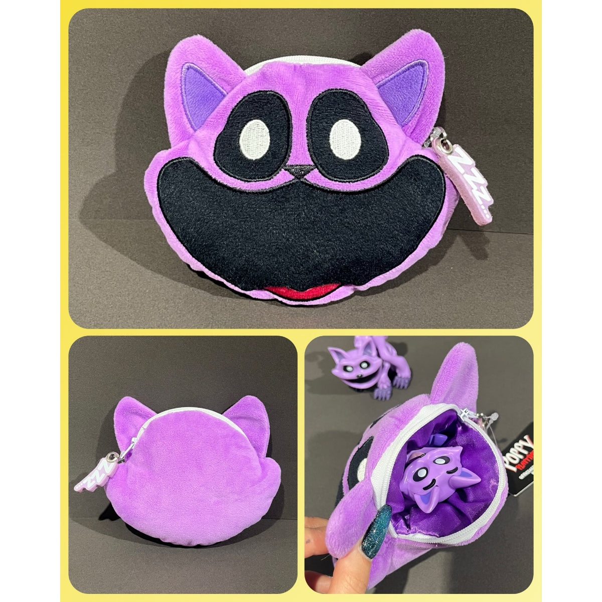 Poppy Playtime フェイスポーチ (キャットナップ)