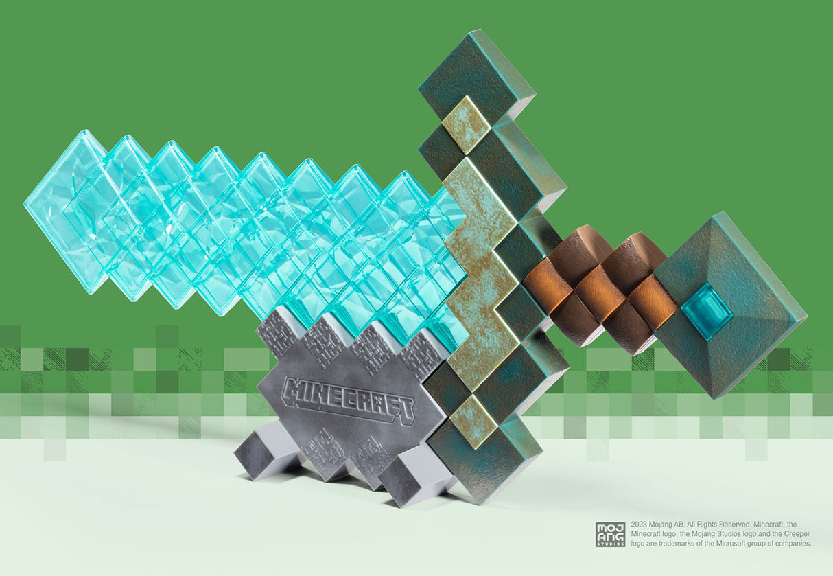 マインクラフト【リアルライフ・レプリカ】ダイヤモンドの剣(全長50cm)