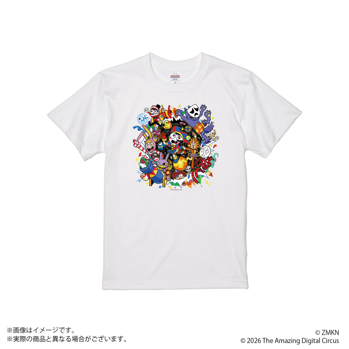 アメイジングデジタルサーカス×POPEE the ぱフォーマー Tシャツ