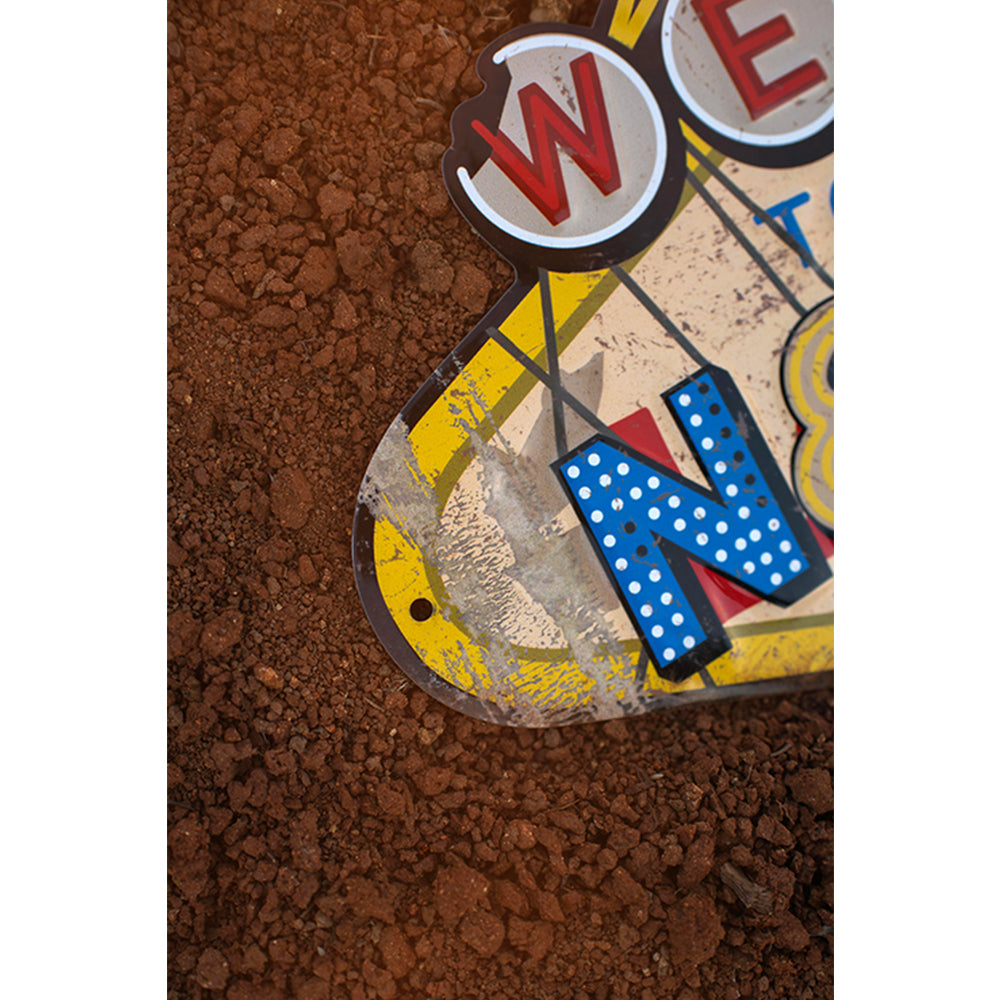 Fallout Welcome to New Vegas メタルサイン