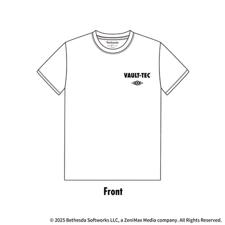 Fallout Eat Well Live Well Tシャツ