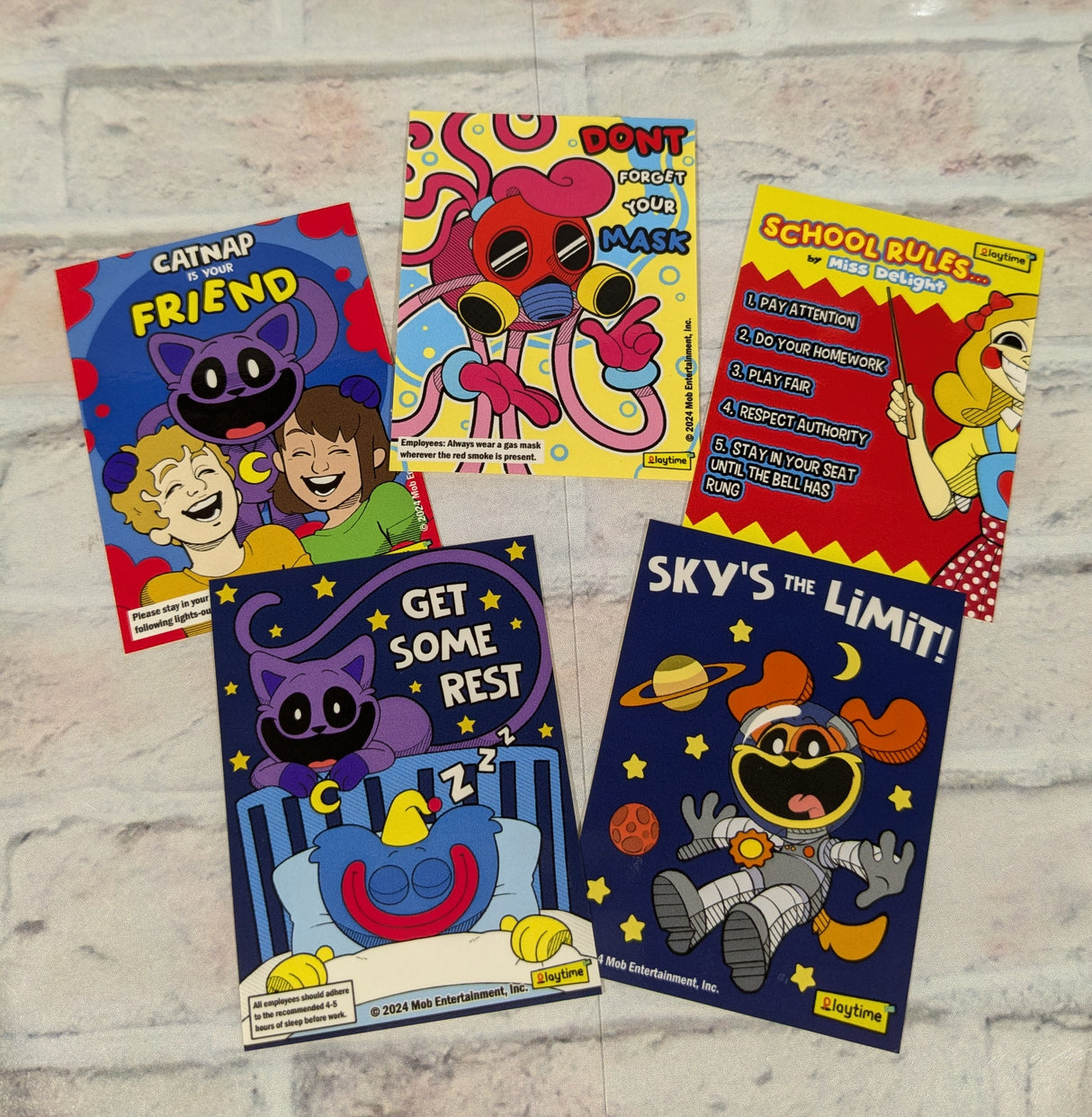 Poppy Playtime ダイカットステッカー（ポスター柄）