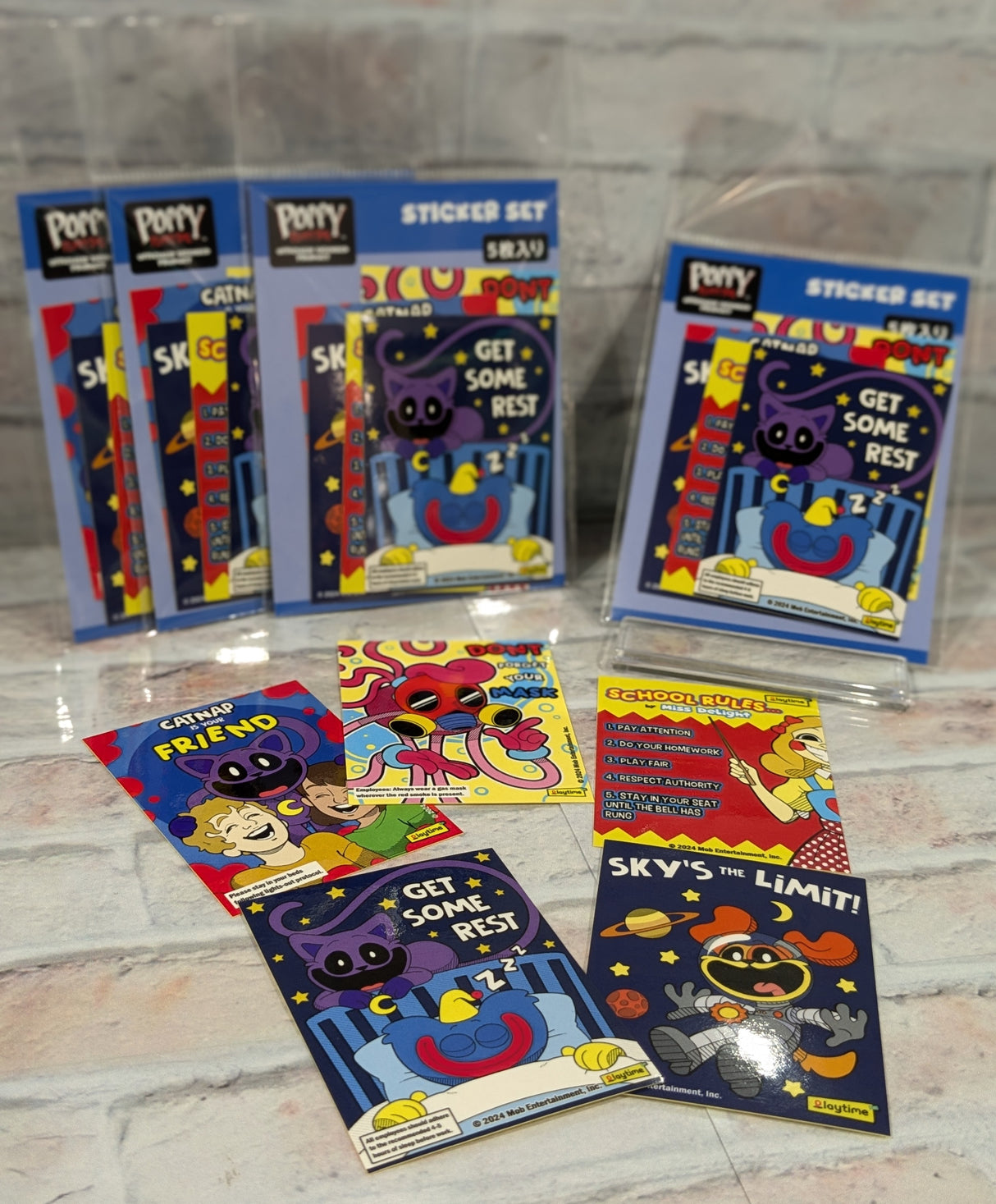 Poppy Playtime ダイカットステッカー（ポスター柄）