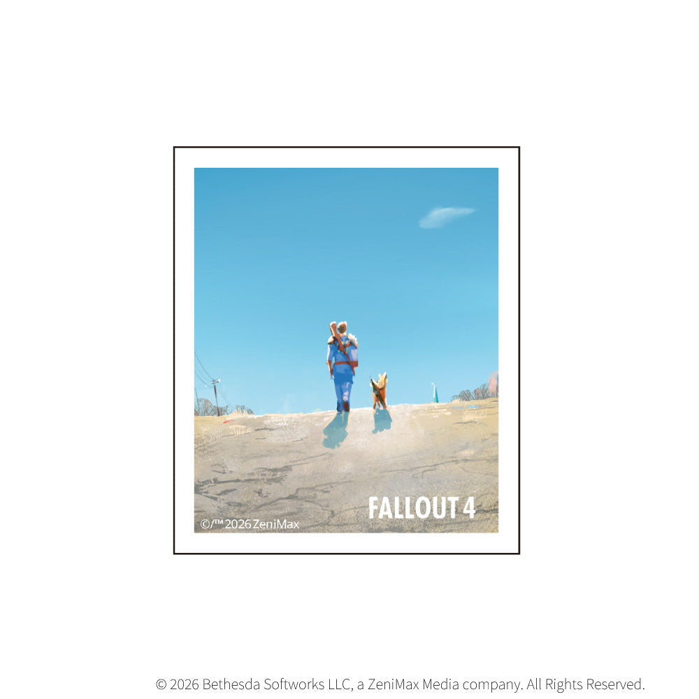 Fallout クリアダイカットステッカー（ドッグミート）