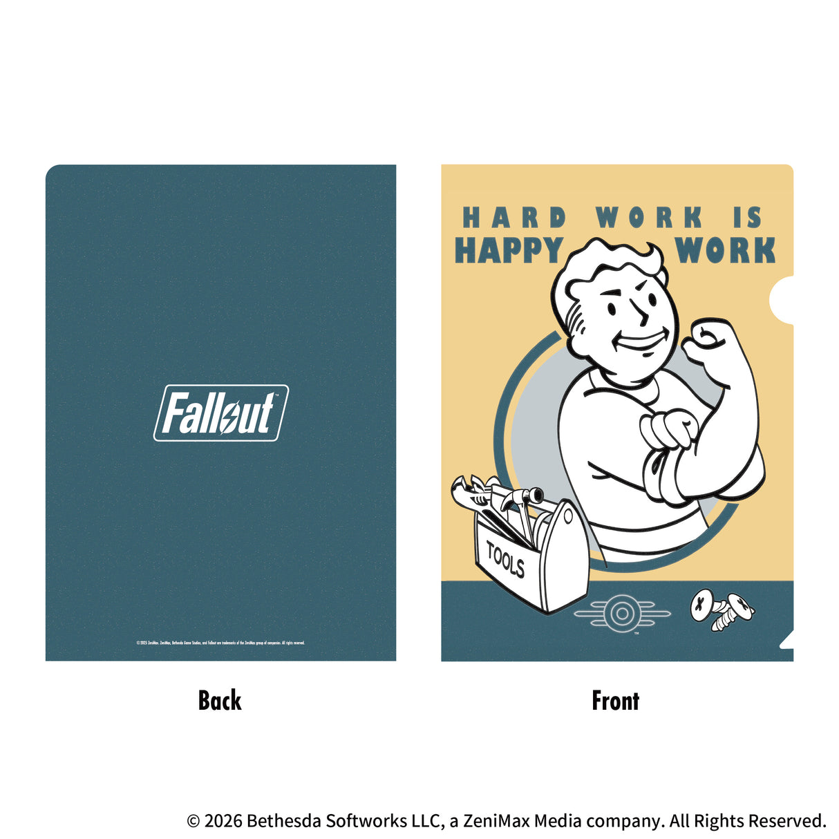 Fallout クリアファイル（Vault boy） B