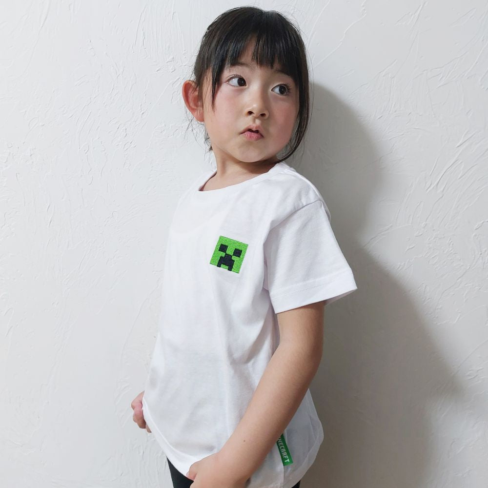 マインクラフト クリーパーMC天竺Ｔシャツ