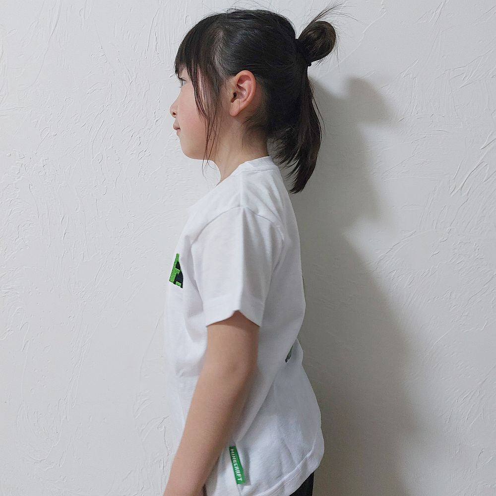 マインクラフト クリーパーMC天竺Ｔシャツ