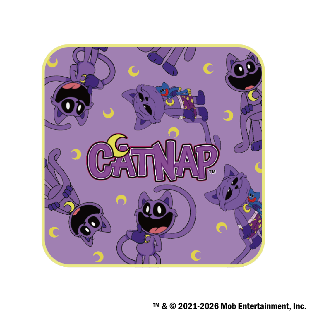 【予約商品】Poppy Playtime ミニタオル（キャットナップ＆ニューフレンズ）（Chapter5）