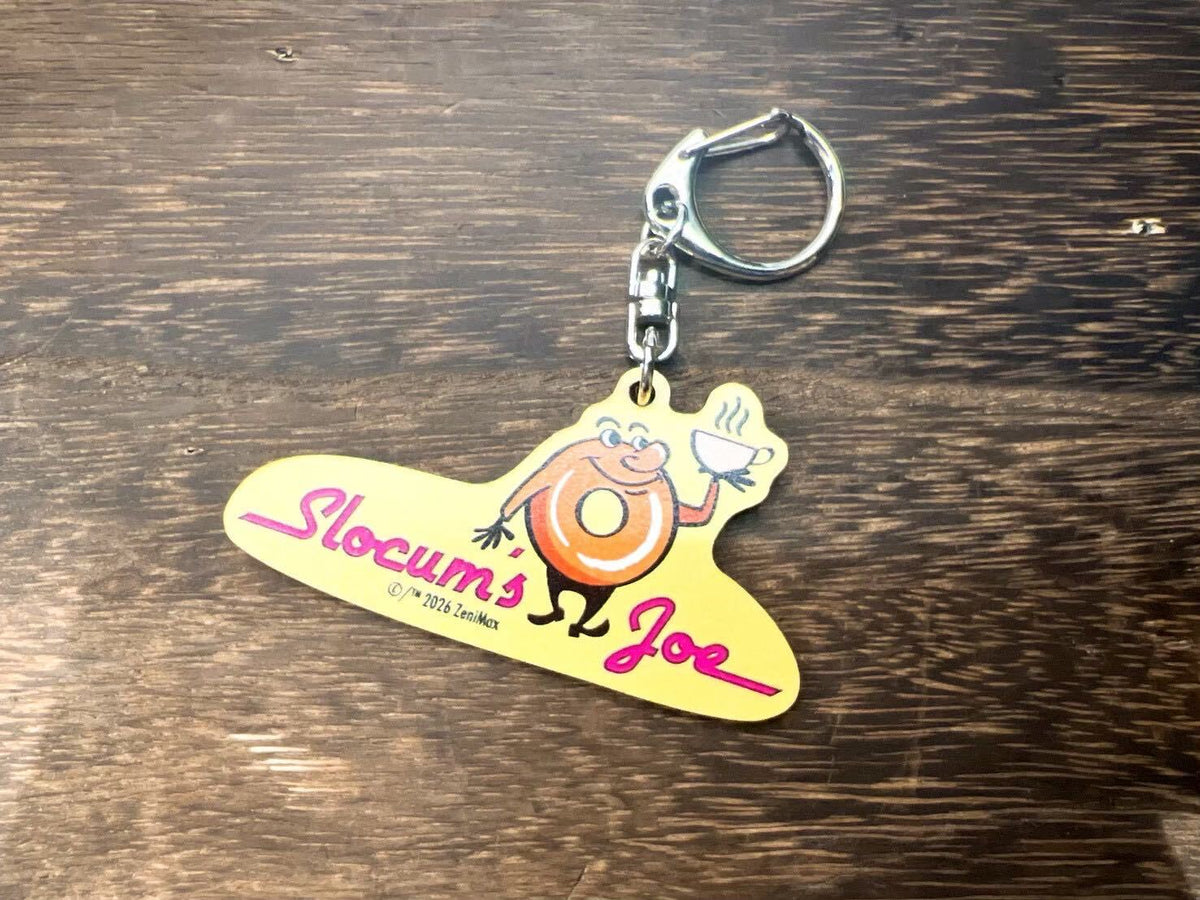 Fallout 木製キーホルダー（Slocum's Joe）
