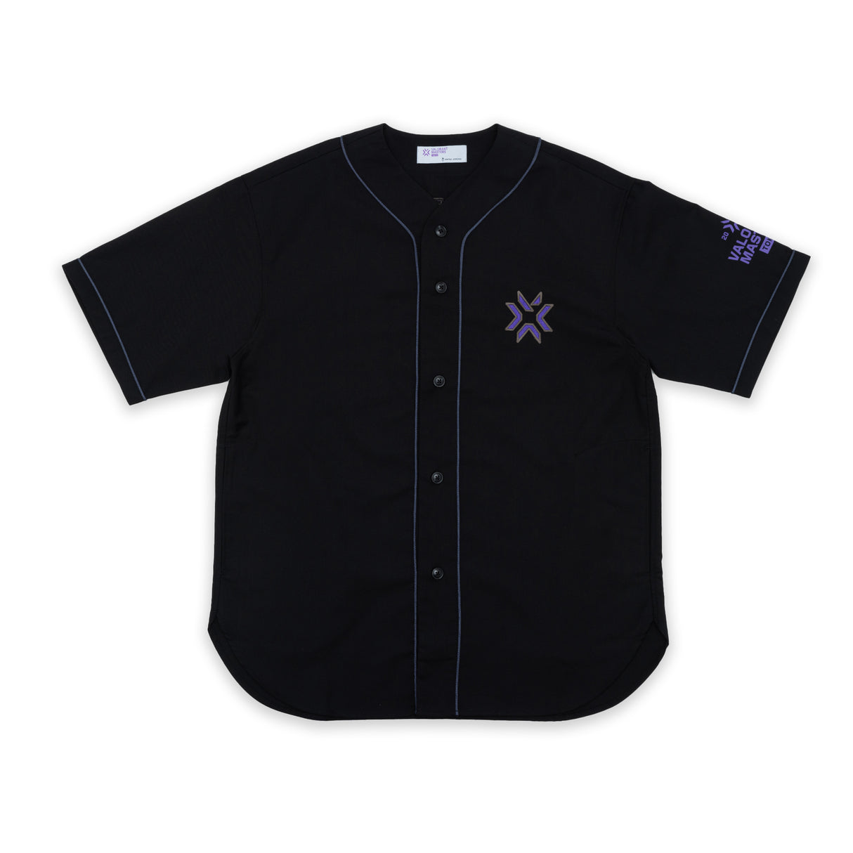 VALORANT ベースボールシャツ（MASTERS TOKYO×UNITED ARROWS） BLACK