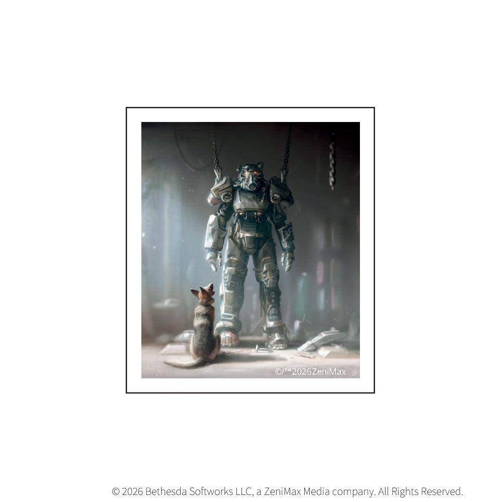 Fallout クリアダイカットステッカー（ドッグミート）