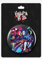 HELLUVA BOSS 缶バッジ（ストラス & ブリッツ）