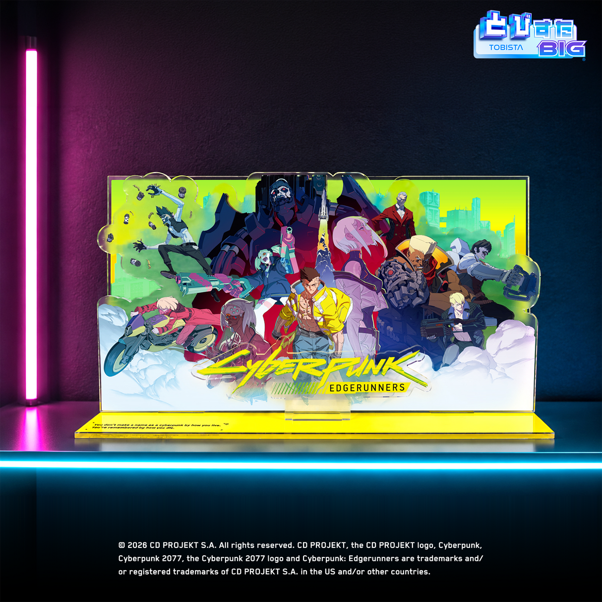 【予約商品】とびすたBIG Cyberpunk: Edgerunners (2周年記念アートワーク)