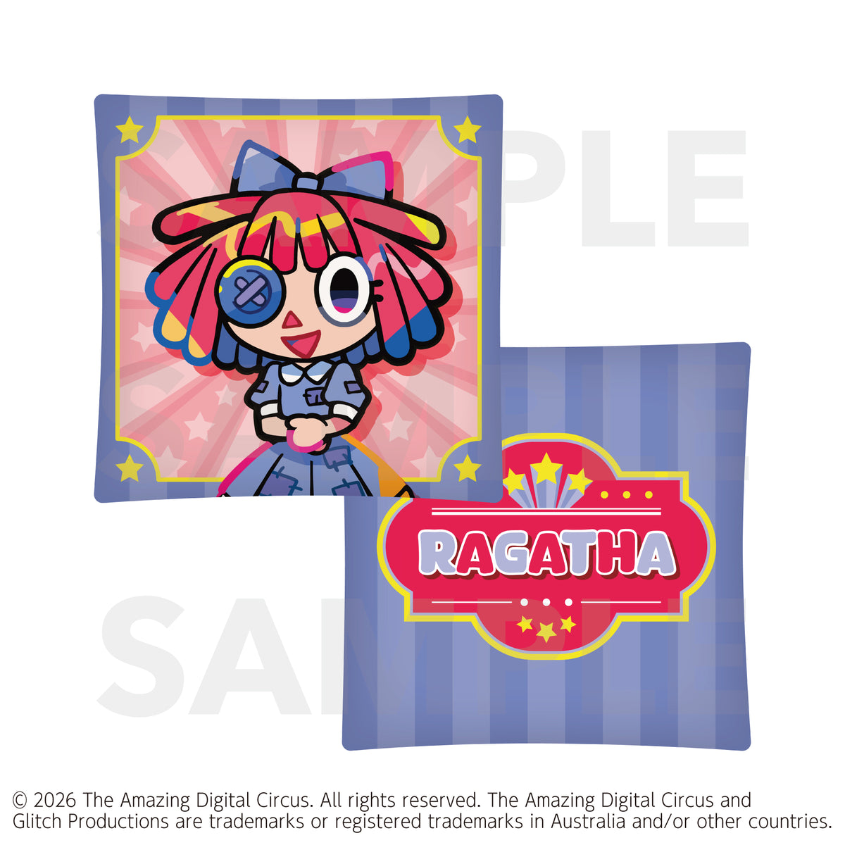 アメイジングデジタルサーカス × 寺田てら スクエアクッション（全8種）