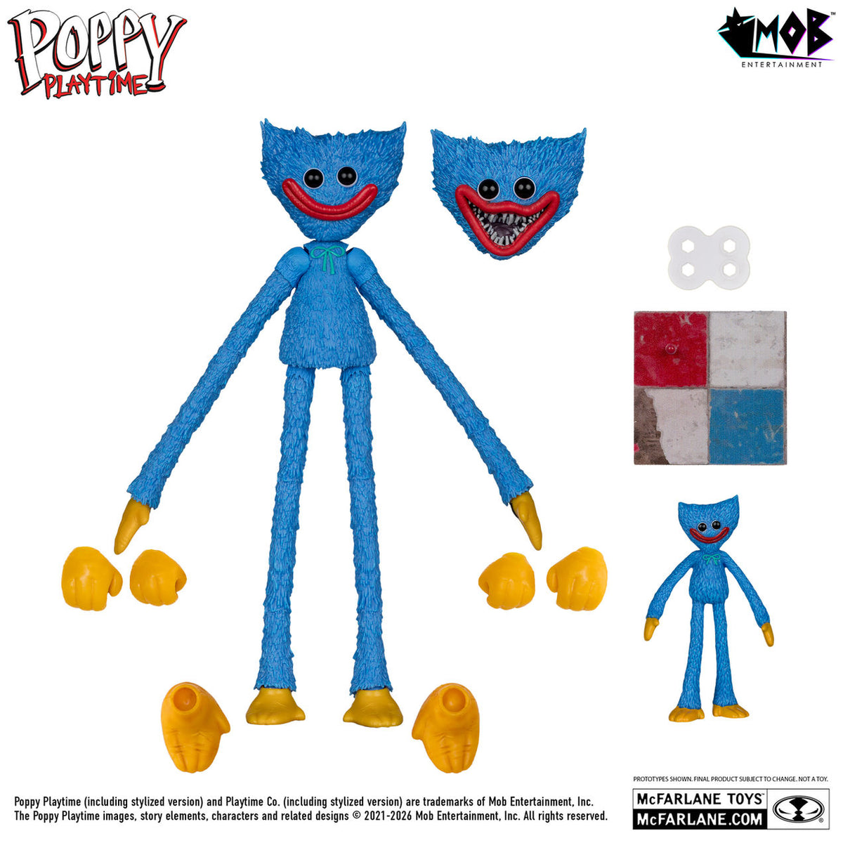 【予約商品】Poppy Playtime アクションフィギュア 7インチ シリーズ2 ハギーワギー（クラシック）