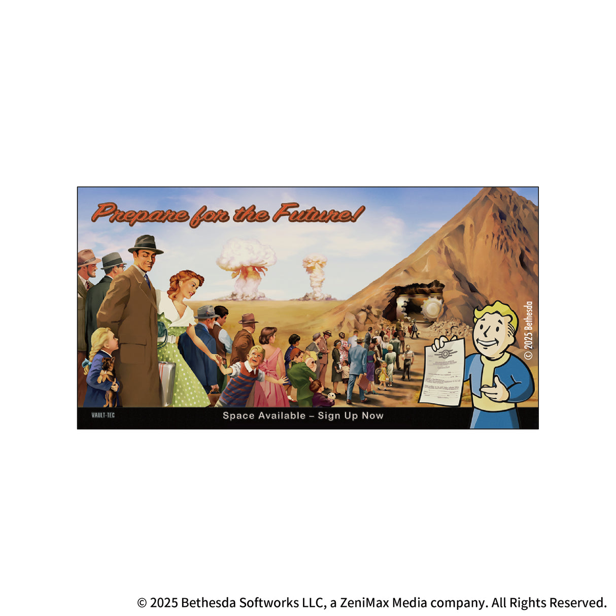 Fallout ステッカー（企業ポスター柄）