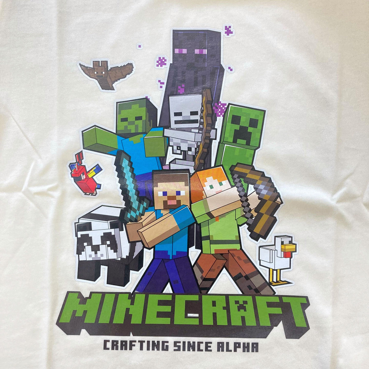 マインクラフト マイクラキャラ天竺接触冷感Ｔシャツ