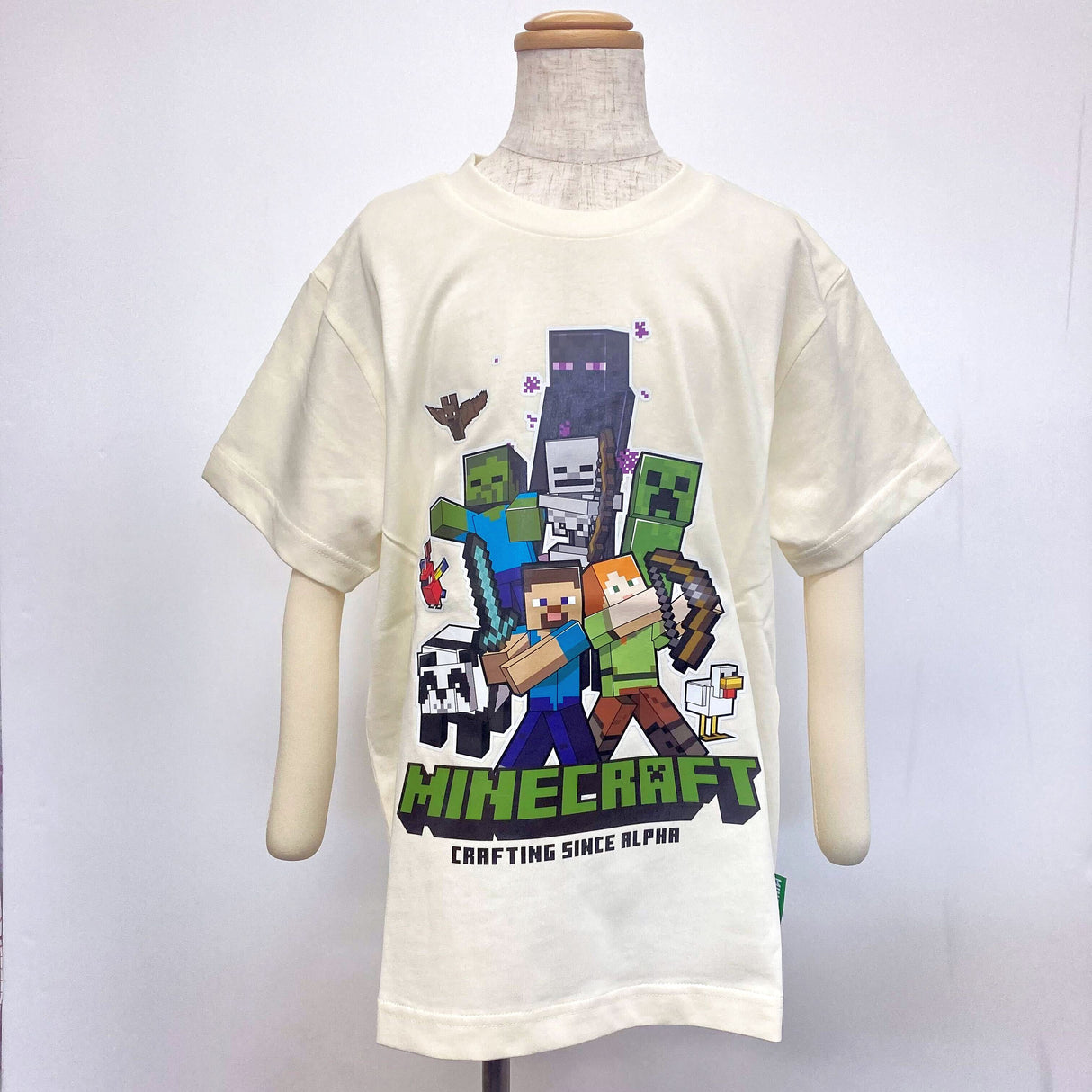 マインクラフト マイクラキャラ天竺接触冷感Ｔシャツ