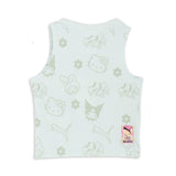 ガールズ PUMA x ハローキティ アンド フレンズ リブ タンクトップ Peaceful Blue