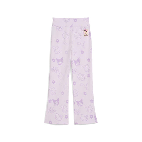 ガールズ PUMA x ハローキティ アンド フレンズ リブ フレア レギンス Lilac Frost