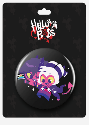 HELLUVA BOSS 缶バッジ（ミリー & モクシー）