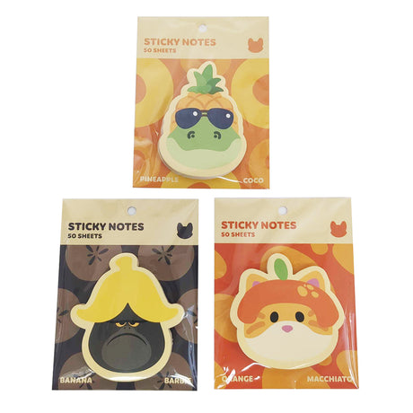 Party Animals 付箋（マキアート）