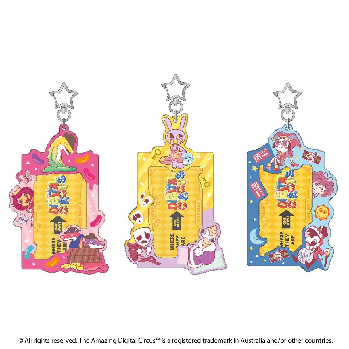 アメイジングデジタルサーカス PVCパスケース（3種）