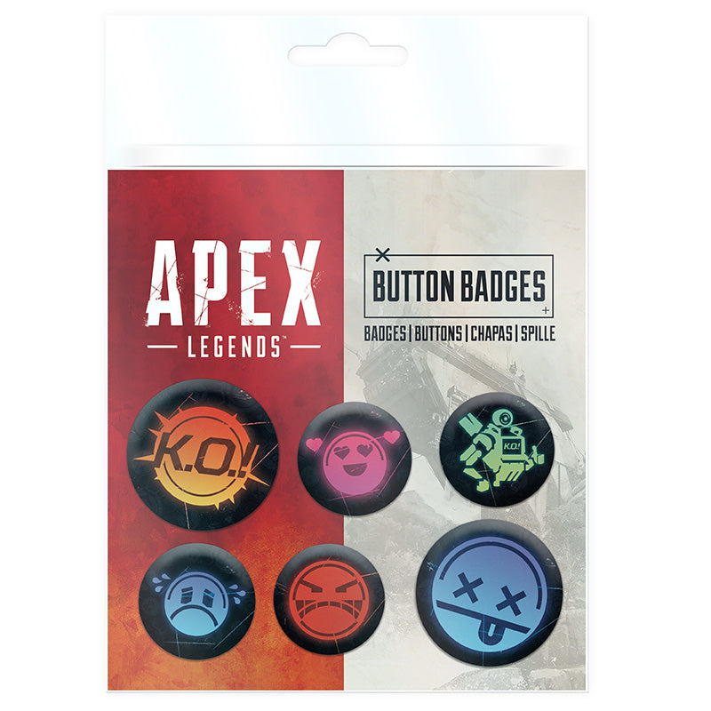 Apex Legends パスファインダーバッジセット（6個入り）